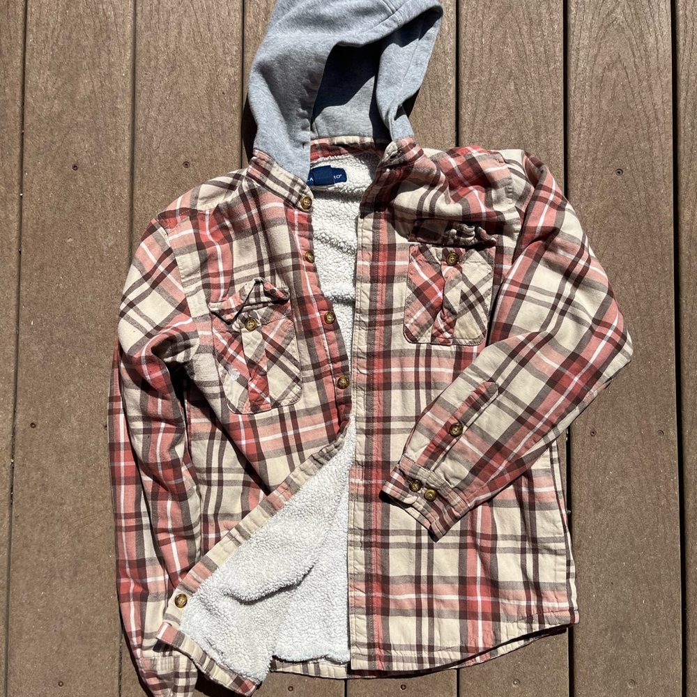 Winter Flannel with Hood